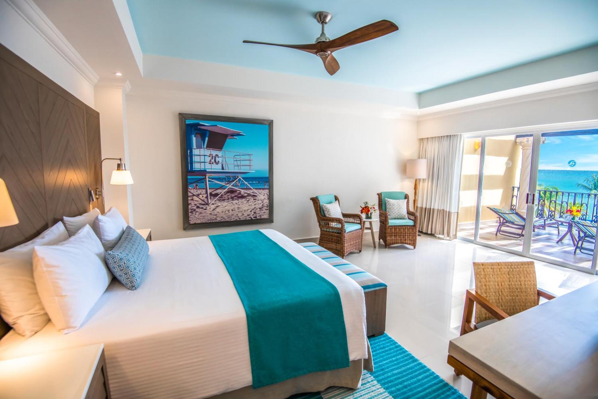 Suíte Master de 1 Quarto com 1 Cama King-size de Frente para o Mar